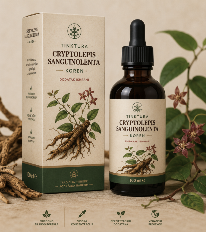 Cryptolepis Sanguinolenta tinktura 100 ml